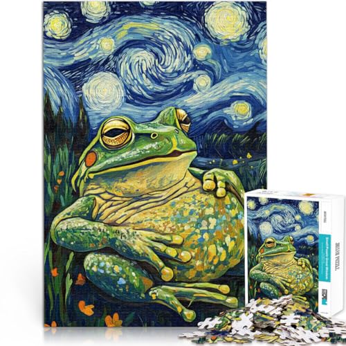 Puzzle für Erwachsene, 2000 Teile Froggy Sternennacht Aus Karton,Geeignet für Kinder ab 14 Jahren Lernspiele, Heimdekorationsspiel. Geschenke zum 。 Puzzle für Erwachsene, 2000 Teile Froggy Sternennacht Aus Karton,Geeignet für Kinder ab 14 Jahren Lernspiele, Heimdekorationsspiel. Geschenke zum 。 von LKSDCBOT