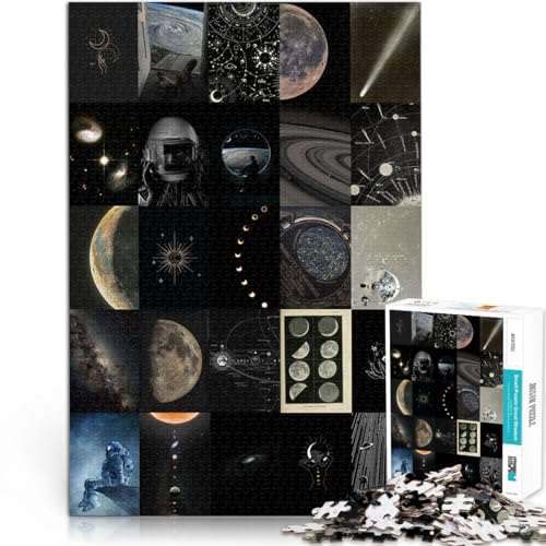 Puzzle für Erwachsene 1000 Teile Astronomische Ästhetik Mosaikmalerei Aus Holz,für 14+ Pädagogisches Lernspielzeug Familienspiele Wichtelgeschenke。Größe:50x75cm/19.6x29.5Zoll Puzzle für Erwachsene 1000 Teile Astronomische Ästhetik Mosaikmalerei Aus Holz,für 14+ Pädagogisches Lernspielzeug Familienspiele Wichtelgeschenke。Größe:50x75cm/19.6x29.5Zoll von LKSDCBOT