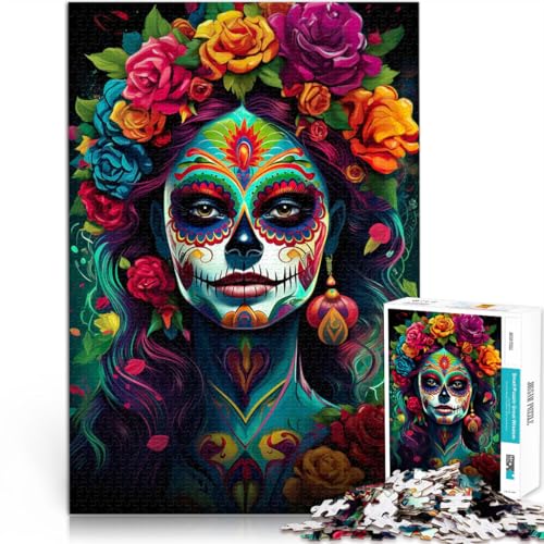 Puzzle für Erwachsene 1000 Teile Blumenmädchen Aus Holz,Geeignet für Kinder ab 14 Jahren Puzzlespiel Einzigartige Geburtstags Größe:50x75cm/19.6x29.5Zoll Puzzle für Erwachsene 1000 Teile Blumenmädchen Aus Holz,Geeignet für Kinder ab 14 Jahren Puzzlespiel Einzigartige Geburtstags Größe:50x75cm/19.6x29.5Zoll von LKSDCBOT