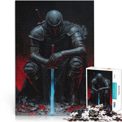 Puzzle für Erwachsene 1000 Teile Einsamer Krieger Aus Holz,für 14+ Lernspiel für Familien Spiele Spielzeug Geschenk。Größe:50x75cm/19.6x29.5Zoll Puzzle für Erwachsene 1000 Teile Einsamer Krieger Aus Holz,für 14+ Lernspiel für Familien Spiele Spielzeug Geschenk。Größe:50x75cm/19.6x29.5Zoll von LKSDCBOT