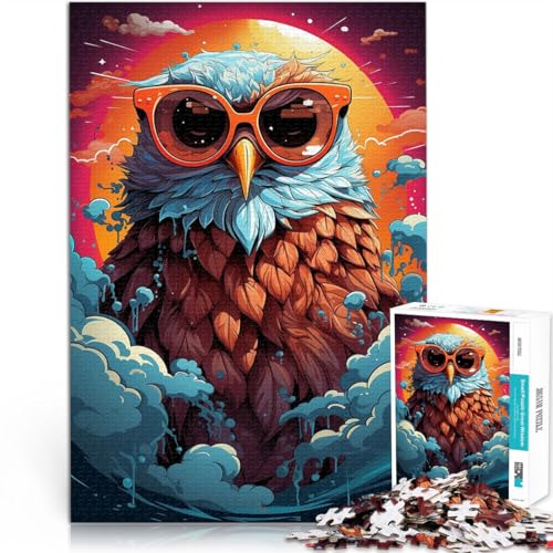 Puzzle für Erwachsene 1000 Teile Eule Ernst Aus Karton,ab 14 Jahren Praktisches Spiel Geschenk zum Geburtstag。Größe:26x38cm/10.2x14.9Zoll Puzzle für Erwachsene 1000 Teile Eule Ernst Aus Karton,ab 14 Jahren Praktisches Spiel Geschenk zum Geburtstag。Größe:26x38cm/10.2x14.9Zoll von LKSDCBOT