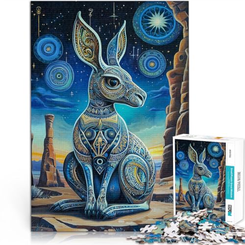 Puzzle für Erwachsene 1000 Teile Farbiges Känguru Aus Holz,ab 14 Jahren Dekomprimierendes intellektuelles Lernspielzeug Lustiges Geschenk。Größe:50x75cm/19.6x29.5Zoll Puzzle für Erwachsene 1000 Teile Farbiges Känguru Aus Holz,ab 14 Jahren Dekomprimierendes intellektuelles Lernspielzeug Lustiges Geschenk。Größe:50x75cm/19.6x29.5Zoll von LKSDCBOT