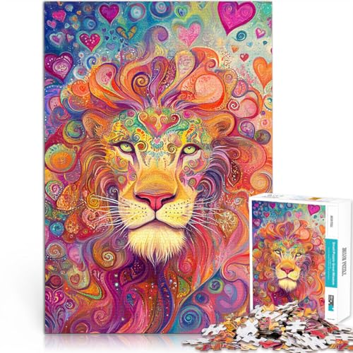Puzzle für Erwachsene 1000 Teile Heiliger Löwe Aus Holz,ab 14 Jahren Kunstwerk Geschenkspielzeug。Größe:50x75cm/19.6x29.5Zoll Puzzle für Erwachsene 1000 Teile Heiliger Löwe Aus Holz,ab 14 Jahren Kunstwerk Geschenkspielzeug。Größe:50x75cm/19.6x29.5Zoll von LKSDCBOT