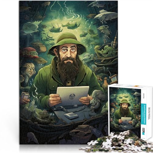 Puzzle für Erwachsene 1000 Teile Internetkunst Aus Karton,für Kinder ab 14 Jahren Quizspiel Geeignet 。Größe:26x38cm/10.2x14.9Zoll Puzzle für Erwachsene 1000 Teile Internetkunst Aus Karton,für Kinder ab 14 Jahren Quizspiel Geeignet 。Größe:26x38cm/10.2x14.9Zoll von LKSDCBOT