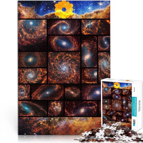 Puzzle für Erwachsene 1000 Teile JWST Galaxien Carina Aus Karton,ab 14 Jahren Spielzeug-Wanddekoration Einzigartige Geburtstags Größe:38x52cm/14.9x20.4Zoll Puzzle für Erwachsene 1000 Teile JWST Galaxien Carina Aus Karton,ab 14 Jahren Spielzeug-Wanddekoration Einzigartige Geburtstags Größe:38x52cm/14.9x20.4Zoll von LKSDCBOT