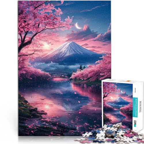 Puzzle für Erwachsene 1000 Teile Japan Sakura im Fuji Aus Karton,Geeignet für Kinder ab 14 Jahren Spielzeug Lernspiele Antistress Lustiges Geschenk für die ganze Familie。Größe:26x38cm Puzzle für Erwachsene 1000 Teile Japan Sakura im Fuji Aus Karton,Geeignet für Kinder ab 14 Jahren Spielzeug Lernspiele Antistress Lustiges Geschenk für die ganze Familie。Größe:26x38cm von LKSDCBOT