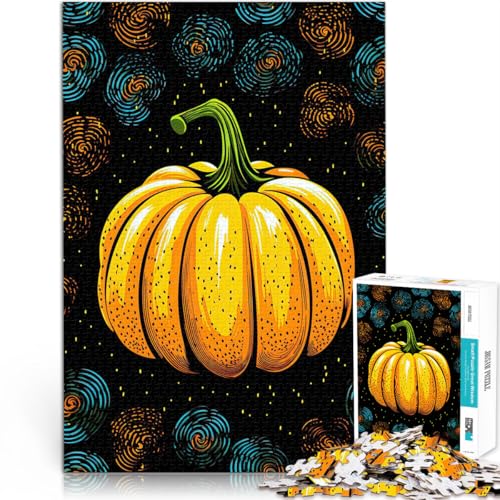 Puzzle für Erwachsene 1000 Teile Kürbiskunst Aus Holz,für Kinder ab 14 Jahren für Lernspiel-Herausforderungsspielzeug Geburtstagsgeschenke。Größe:50x75cm/19.6x29.5Zoll Puzzle für Erwachsene 1000 Teile Kürbiskunst Aus Holz,für Kinder ab 14 Jahren für Lernspiel-Herausforderungsspielzeug Geburtstagsgeschenke。Größe:50x75cm/19.6x29.5Zoll von LKSDCBOT