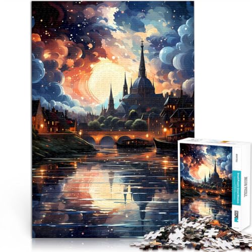 Puzzle für Erwachsene 1000 Teile Landschaftskunst Aus Karton,ab 14 Jahren Jedes Stück ist EIN Unikat – Lustiges und herausforderndes Spiel für die ganze Familie Geschenk - Herausforderndes Spiel。 Puzzle für Erwachsene 1000 Teile Landschaftskunst Aus Karton,ab 14 Jahren Jedes Stück ist EIN Unikat – Lustiges und herausforderndes Spiel für die ganze Familie Geschenk - Herausforderndes Spiel。 von LKSDCBOT