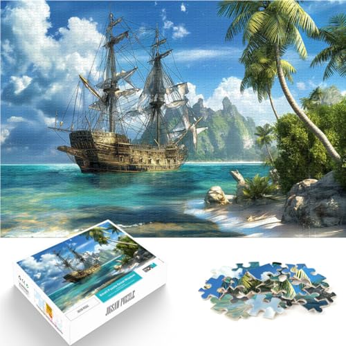 Puzzle für Erwachsene 1000 Teile Piratenschiff in der Karibik ab 14 Jahren Jedes Stück ist EIN Unikat – Lustiges und herausforderndes Spiel für die ganze Familie Geschenk - Herausforderndes Spiel。 Puzzle für Erwachsene 1000 Teile Piratenschiff in der Karibik ab 14 Jahren Jedes Stück ist EIN Unikat – Lustiges und herausforderndes Spiel für die ganze Familie Geschenk - Herausforderndes Spiel。 von LKSDCBOT