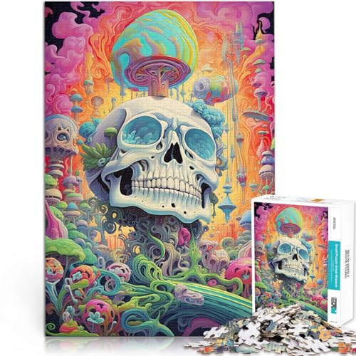 Puzzle für Erwachsene 1000 Teile Trippy Art Aus Karton,ab 14 Jahren Praktisches Spiel Schwierige Harte Geschenke für Frauen Männer。Größe:38x52cm/14.9x20.4Zoll Puzzle für Erwachsene 1000 Teile Trippy Art Aus Karton,ab 14 Jahren Praktisches Spiel Schwierige Harte Geschenke für Frauen Männer。Größe:38x52cm/14.9x20.4Zoll von LKSDCBOT