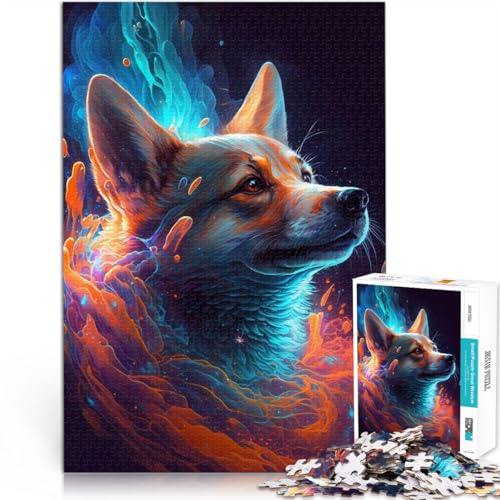 Puzzle für Erwachsene 2000 Teile Corgi-Hund Aus Karton,Geeignet für Kinder ab 14 Jahren Denksportaufgabe Als Geschenk für die ganze Familie und Freunde。Größe:70x100cm/27.5x39.3Zoll Puzzle für Erwachsene 2000 Teile Corgi-Hund Aus Karton,Geeignet für Kinder ab 14 Jahren Denksportaufgabe Als Geschenk für die ganze Familie und Freunde。Größe:70x100cm/27.5x39.3Zoll von LKSDCBOT