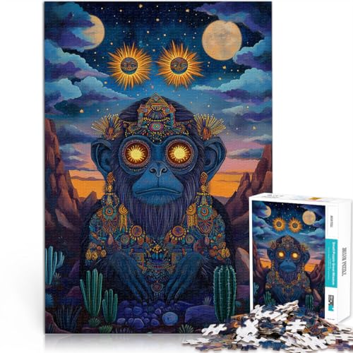 Puzzle für Erwachsene 2000 Teile Fantasy-Affenkunst Aus Karton,ab 14 Jahren Quizspiel Weihnachtsgeburtstagsgeschenk。Größe:70x100cm/27.5x39.3Zoll Puzzle für Erwachsene 2000 Teile Fantasy-Affenkunst Aus Karton,ab 14 Jahren Quizspiel Weihnachtsgeburtstagsgeschenk。Größe:70x100cm/27.5x39.3Zoll von LKSDCBOT