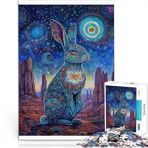 Puzzle für Erwachsene 2000 Teile Farbiger Hase Aus Karton,Geeignet für Kinder ab 14 Jahren Lernspiel für Familien Lustiges Geschenk。Größe:70x100cm/27.5x39.3Zoll Puzzle für Erwachsene 2000 Teile Farbiger Hase Aus Karton,Geeignet für Kinder ab 14 Jahren Lernspiel für Familien Lustiges Geschenk。Größe:70x100cm/27.5x39.3Zoll von LKSDCBOT
