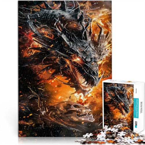 Puzzle für Erwachsene 2000 Teile Feuerdrache Aus Karton,ab 14 Jahren DIY-Lernspiele Geschenk zum Geburtstag。Größe:70x100cm/27.5x39.3Zoll Puzzle für Erwachsene 2000 Teile Feuerdrache Aus Karton,ab 14 Jahren DIY-Lernspiele Geschenk zum Geburtstag。Größe:70x100cm/27.5x39.3Zoll von LKSDCBOT