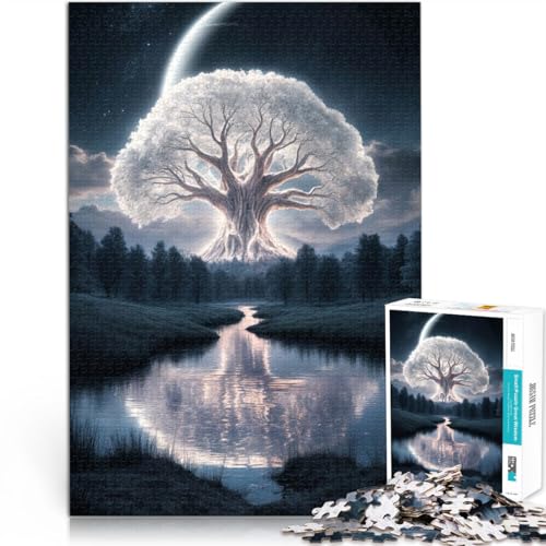 Puzzle für Erwachsene 2000 Teile Großer Zauberbaum Aus Karton，Geeignet für Kinder ab 14 Jahren Lernspiele für Erwachsene und Jugendliche Gutes Geschenk。Größe：70x100cm/27.5x39.3Zoll von LKSDCBOT