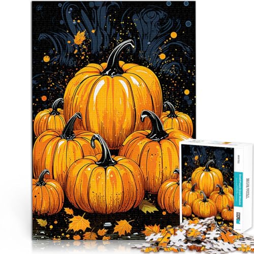 Puzzle für Erwachsene 2000 Teile Kürbiskunst Aus Karton，für 14+ Spielzeug für die ganze Familie tolles Geschenk。Größe：70x100cm/27.5x39.3Zoll von LKSDCBOT