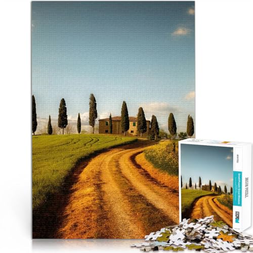 Puzzle für Erwachsene 2000 Teile Landschaften der Toskana Aus Karton,Geeignet für Personen ab 14 Jahren Antistress Schwierige Herausforderung Geeignet 。Größe:70x100cm Puzzle für Erwachsene 2000 Teile Landschaften der Toskana Aus Karton,Geeignet für Personen ab 14 Jahren Antistress Schwierige Herausforderung Geeignet 。Größe:70x100cm von LKSDCBOT