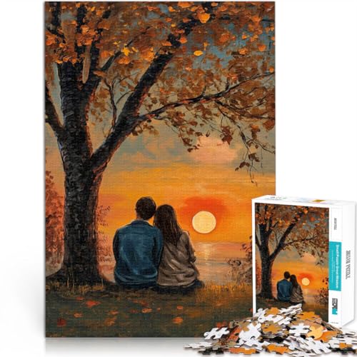 Puzzle für Erwachsene 2000 Teile Paar beobachtet Sonnenuntergang Aus Karton,ab 14 Jahren Lustige Spiele Spiele Spielzeug Geschenk。Größe:70x100cm/27.5x39.3Zoll Puzzle für Erwachsene 2000 Teile Paar beobachtet Sonnenuntergang Aus Karton,ab 14 Jahren Lustige Spiele Spiele Spielzeug Geschenk。Größe:70x100cm/27.5x39.3Zoll von LKSDCBOT
