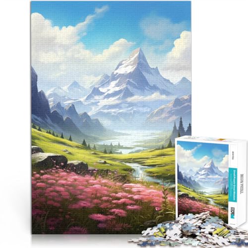 Puzzle für Erwachsene 2000 Teile Sommerberge Kunst Aus Karton,Geeignet für Kinder ab 14 Jahren lustige Spiele für die ganze Familie Verbesserung der Liebe zwischen Paaren。Größe:70x100cm Puzzle für Erwachsene 2000 Teile Sommerberge Kunst Aus Karton,Geeignet für Kinder ab 14 Jahren lustige Spiele für die ganze Familie Verbesserung der Liebe zwischen Paaren。Größe:70x100cm von LKSDCBOT