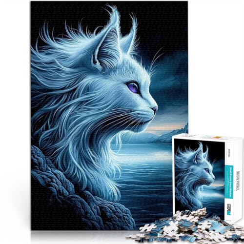 Puzzle für Erwachsene 2000 Teile Weiße Katze mit lila Augen Aus Karton,ab 14 Jahren Anspruchsvoll, Aber lustig und humorvoll Wanddekoration Einzigartige Geschenke zum Geburtstag und zu Weihnachten。 Puzzle für Erwachsene 2000 Teile Weiße Katze mit lila Augen Aus Karton,ab 14 Jahren Anspruchsvoll, Aber lustig und humorvoll Wanddekoration Einzigartige Geschenke zum Geburtstag und zu Weihnachten。 von LKSDCBOT
