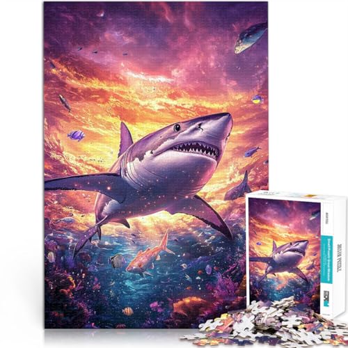Puzzle für Erwachsene 2000 Teile Weißer Hai unter Wasser Aus Karton,für und ab 14 Jahren Lernspiele, Heimdekorationsspiel. Geschenke für Freunde und Familie。Größe:70x100cm/27.5x39.3Zoll Puzzle für Erwachsene 2000 Teile Weißer Hai unter Wasser Aus Karton,für und ab 14 Jahren Lernspiele, Heimdekorationsspiel. Geschenke für Freunde und Familie。Größe:70x100cm/27.5x39.3Zoll von LKSDCBOT