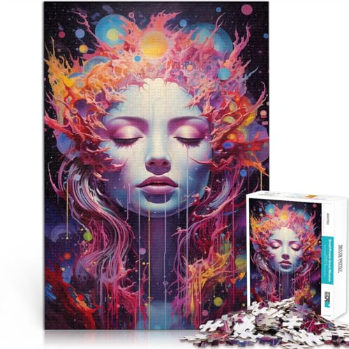 Puzzle für Erwachsene und Jugendliche 1000 Teile Galaktische Transzendenz Aus Karton，ab 14 Jahren lustige Spiele für Familien Angebot als Geschenk für die ganze Familie。Größe：38x52cm/14.9x20.4Zoll von LKSDCBOT