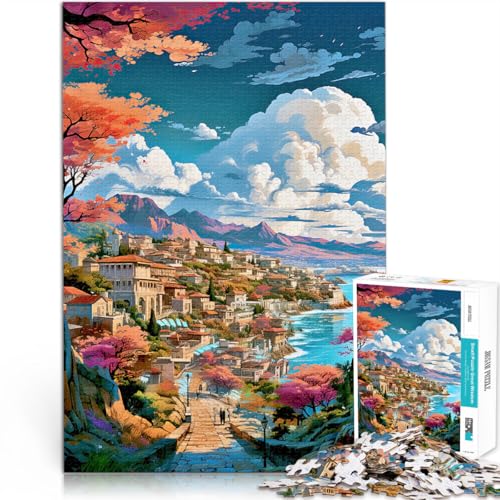 Puzzles für Erwachsene 1000 Athener Stadtansicht Landschaft Aus Karton,ab 14 Jahren Perfekte Dekoration Wanddekoration Einzigartige Geschenke zum Geburtstag und zu Weihnachten。Größe:26x38cm Puzzles für Erwachsene 1000 Athener Stadtansicht Landschaft Aus Karton,ab 14 Jahren Perfekte Dekoration Wanddekoration Einzigartige Geschenke zum Geburtstag und zu Weihnachten。Größe:26x38cm von LKSDCBOT