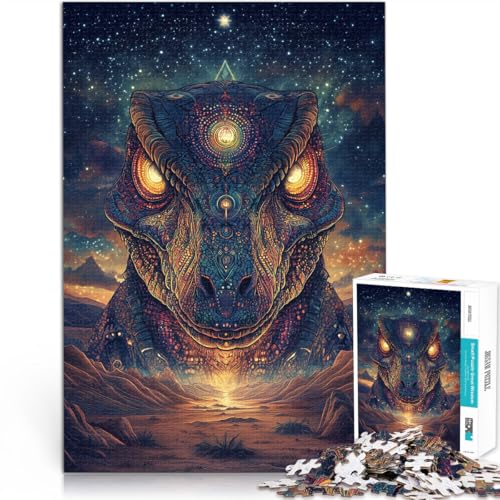 Puzzles für Erwachsene 1000 Puzzles Dinosaurier-Kunst Aus Karton,für 14+ Lernspielzeug-Herausforderung Weihnachts- und Geburtstagsgeschenke。Größe:38x52cm/14.9x20.4Zoll Puzzles für Erwachsene 1000 Puzzles Dinosaurier-Kunst Aus Karton,für 14+ Lernspielzeug-Herausforderung Weihnachts- und Geburtstagsgeschenke。Größe:38x52cm/14.9x20.4Zoll von LKSDCBOT