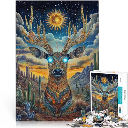 Puzzles für Erwachsene 1000 Puzzles Hirschtotem Aus Holz,Geeignet für Kinder ab 14 Jahren Startseite Lernspiele DIY Spielzeug Weihnachtsgeburtstagsgeschenk。Größe:50x75cm/19.6x29.5Zoll Puzzles für Erwachsene 1000 Puzzles Hirschtotem Aus Holz,Geeignet für Kinder ab 14 Jahren Startseite Lernspiele DIY Spielzeug Weihnachtsgeburtstagsgeschenk。Größe:50x75cm/19.6x29.5Zoll von LKSDCBOT
