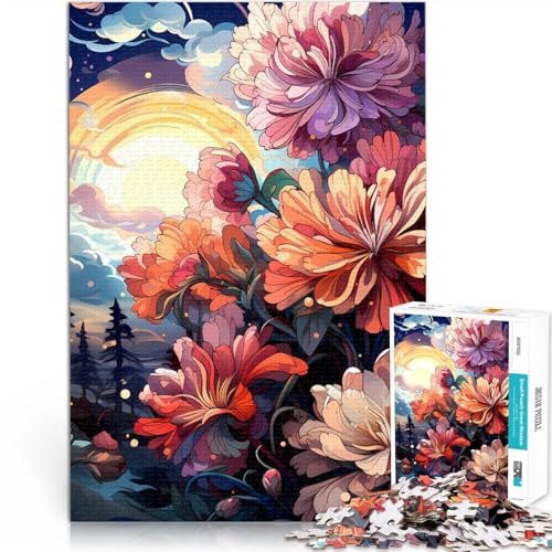 Puzzles für Erwachsene 1000 Puzzles schöne Blume Aus Karton,ab 14 Jahren Familienaktivitäten Als Geschenk für die ganze Familie und Freunde。Größe:26x38cm/10.2x14.9Zoll Puzzles für Erwachsene 1000 Puzzles schöne Blume Aus Karton,ab 14 Jahren Familienaktivitäten Als Geschenk für die ganze Familie und Freunde。Größe:26x38cm/10.2x14.9Zoll von LKSDCBOT
