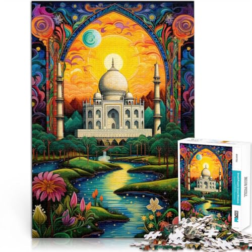 Puzzles für Erwachsene 2000 Puzzles Taj Mahal von Indien Aus Karton,ab 14 Jahren Wohndeko Als Geschenk für die ganze Familie und Freunde。Größe:70x100cm/27.5x39.3Zoll Puzzles für Erwachsene 2000 Puzzles Taj Mahal von Indien Aus Karton,ab 14 Jahren Wohndeko Als Geschenk für die ganze Familie und Freunde。Größe:70x100cm/27.5x39.3Zoll von LKSDCBOT