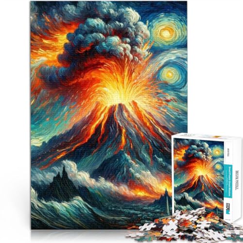 Puzzles für Erwachsene 2000 Vulkanausbruch im Mondlicht Aus Karton,Geeignet für Personen ab 14 Jahren Intellektuelles Spielzeugspiel Geschenke zum 。 Puzzles für Erwachsene 2000 Vulkanausbruch im Mondlicht Aus Karton,Geeignet für Personen ab 14 Jahren Intellektuelles Spielzeugspiel Geschenke zum 。 von LKSDCBOT