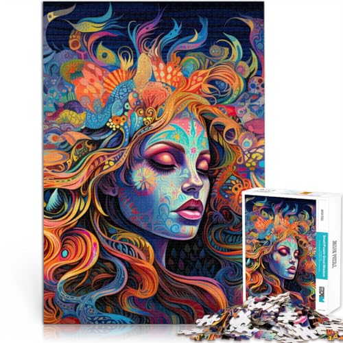 Schweres Puzzle für Erwachsene, 1000 Teile Psychedelische Kunst Aus Karton,Geeignet für Personen ab 14 Jahren Lernspiele Lustiges Geschenk für die ganze Familie。Größe:38x52cm/14.9x20.4Zoll Schweres Puzzle für Erwachsene, 1000 Teile Psychedelische Kunst Aus Karton,Geeignet für Personen ab 14 Jahren Lernspiele Lustiges Geschenk für die ganze Familie。Größe:38x52cm/14.9x20.4Zoll von LKSDCBOT