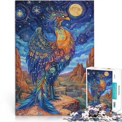 Schweres Puzzle für Erwachsene, 2000 Teile Uralter bunter Phönix Aus Karton,ab 14 Jahren Lernspiele für Erwachsene und Jugendliche Gutes Geschenk。Größe:70x100cm/27.5x39.3Zoll Schweres Puzzle für Erwachsene, 2000 Teile Uralter bunter Phönix Aus Karton,ab 14 Jahren Lernspiele für Erwachsene und Jugendliche Gutes Geschenk。Größe:70x100cm/27.5x39.3Zoll von LKSDCBOT