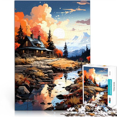 für Erwachsene 1000 Teile Puzzle Geschenke Landschaftskunst Aus Karton,ab 14 Jahren Lustige Spiele Spiele Spielzeug Geschenk。Größe:26x38cm/10.2x14.9Zoll für Erwachsene 1000 Teile Puzzle Geschenke Landschaftskunst Aus Karton,ab 14 Jahren Lustige Spiele Spiele Spielzeug Geschenk。Größe:26x38cm/10.2x14.9Zoll von LKSDCBOT