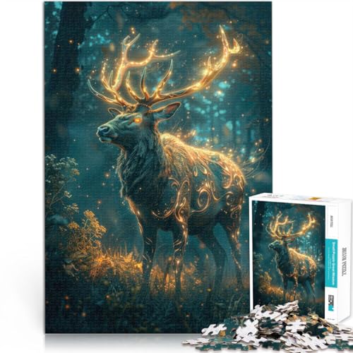 für Erwachsene 1000 Teile Puzzle Magischer Hirsch Aus Karton,Geeignet für Kinder ab 14 Jahren Heimdekorationsspielzeug Lustige Aktivitäten für zu Hause, Geburtstagsgeschenk, Reisegeschenke。 für Erwachsene 1000 Teile Puzzle Magischer Hirsch Aus Karton,Geeignet für Kinder ab 14 Jahren Heimdekorationsspielzeug Lustige Aktivitäten für zu Hause, Geburtstagsgeschenk, Reisegeschenke。 von LKSDCBOT