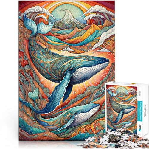 für Erwachsene 1000-Teile-Puzzle Walreise Aus Holz,ab 14 Jahren einzigartiges Herausforderungsspiel EIN Kunstwerk。Größe:50x75cm/19.6x29.5Zoll für Erwachsene 1000-Teile-Puzzle Walreise Aus Holz,ab 14 Jahren einzigartiges Herausforderungsspiel EIN Kunstwerk。Größe:50x75cm/19.6x29.5Zoll von LKSDCBOT