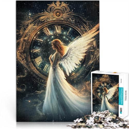 für Erwachsene 1000 Teile Puzzle Zeitengel Aus Holz,ab 14 Jahren Entspannungsspiele Tolles Geschenk。Größe:50x75cm/19.6x29.5Zoll für Erwachsene 1000 Teile Puzzle Zeitengel Aus Holz,ab 14 Jahren Entspannungsspiele Tolles Geschenk。Größe:50x75cm/19.6x29.5Zoll von LKSDCBOT