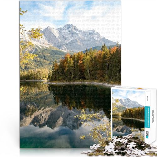 für Erwachsene 1000-teiliges Puzzle Bergsee-Glückseligkeit Aus Karton,Geeignet für Kinder ab 14 Jahren Intellektuelles Dekompressions-Lernspielzeug Gutes Geschenk。Größe:38x52cm/14.9x20.4Zoll für Erwachsene 1000-teiliges Puzzle Bergsee-Glückseligkeit Aus Karton,Geeignet für Kinder ab 14 Jahren Intellektuelles Dekompressions-Lernspielzeug Gutes Geschenk。Größe:38x52cm/14.9x20.4Zoll von LKSDCBOT