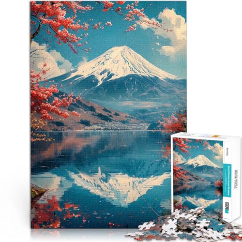 für Erwachsene 1000-teiliges Puzzle Kirschblüte Japan Aus Karton,ab 14 Jahren Herausforderungsspielzeug tolles Größe:38x52cm/14.9x20.4Zoll für Erwachsene 1000-teiliges Puzzle Kirschblüte Japan Aus Karton,ab 14 Jahren Herausforderungsspielzeug tolles Größe:38x52cm/14.9x20.4Zoll von LKSDCBOT