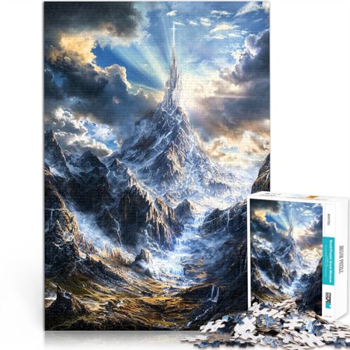für Erwachsene 1000-teiliges Puzzle Zaubererturm Aus Karton,ab 14 Jahren Lernspielzeug-Herausforderung Geschenk - Herausforderndes Spiel。Größe:26x38cm/10.2x14.9Zoll für Erwachsene 1000-teiliges Puzzle Zaubererturm Aus Karton,ab 14 Jahren Lernspielzeug-Herausforderung Geschenk - Herausforderndes Spiel。Größe:26x38cm/10.2x14.9Zoll von LKSDCBOT