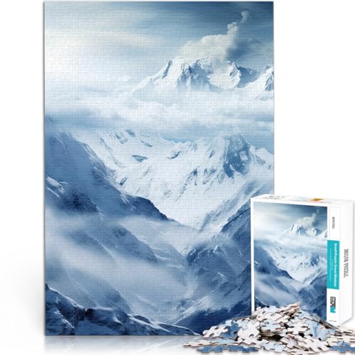für Erwachsene 2000-Teile-Puzzle Berge im Winter Aus Karton,ab 14 Jahren Denksportaufgabe Angebot als Geschenk für die ganze Familie。Größe:70x100cm/27.5x39.3Zoll für Erwachsene 2000-Teile-Puzzle Berge im Winter Aus Karton,ab 14 Jahren Denksportaufgabe Angebot als Geschenk für die ganze Familie。Größe:70x100cm/27.5x39.3Zoll von LKSDCBOT