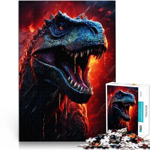 für Erwachsene 2000 Teile Puzzle Epischer Dinosaurier T Rex Aus Karton,Geeignet für Kinder ab 14 Jahren Spiel Wanddekoration Lustiges Geschenk。Größe:70x100cm/27.5x39.3Zoll für Erwachsene 2000 Teile Puzzle Epischer Dinosaurier T Rex Aus Karton,Geeignet für Kinder ab 14 Jahren Spiel Wanddekoration Lustiges Geschenk。Größe:70x100cm/27.5x39.3Zoll von LKSDCBOT