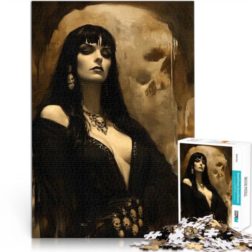 für Erwachsene 2000 Teile Puzzle Geschenke Dämonenkönigin Aus Karton，ab 14 Jahren Lernspiel Tolle Geschenke und Spielzeuge。Größe：70x100cm/27.5x39.3Zoll von LKSDCBOT