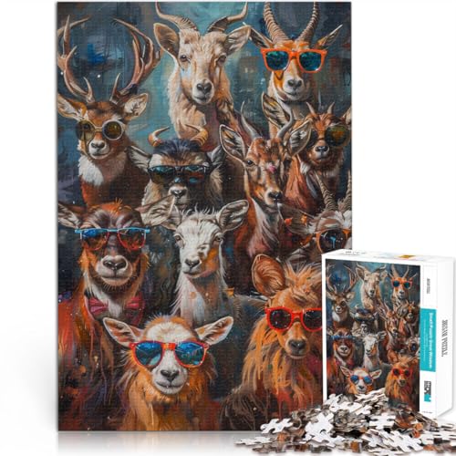 für Erwachsene 2000-Teile-Puzzle Wilde Coole Tiere Malerei Aus Karton,ab 14 Jahren Analyse und Logik tolles Geschenk。Größe:70x100cm/27.5x39.3Zoll für Erwachsene 2000-Teile-Puzzle Wilde Coole Tiere Malerei Aus Karton,ab 14 Jahren Analyse und Logik tolles Geschenk。Größe:70x100cm/27.5x39.3Zoll von LKSDCBOT