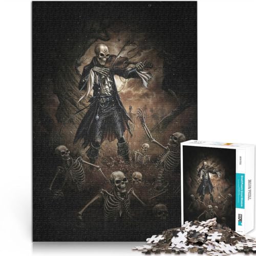 für Erwachsene 2000-teiliges Puzzle Lied der Toten Aus Karton，ab 14 Jahren Spielzeug-Wanddekoration Spiele Spielzeug Geschenk。Größe：70x100cm/27.5x39.3Zoll von LKSDCBOT