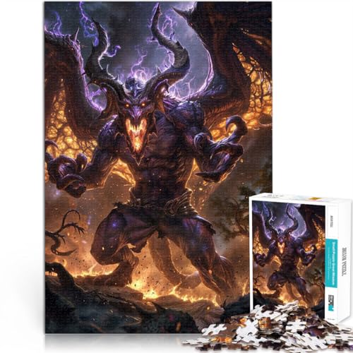 für Erwachsene 2000-teiliges Puzzle Verdrehte Dämonenwut Aus Karton，für 14+ Lernspielzeug Spiele Spielzeug Geschenk。Größe：70x100cm/27.5x39.3Zoll von LKSDCBOT