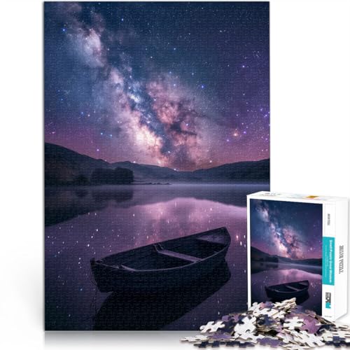 für Erwachsene1000-Teile-Puzzles Galaxienreflexion Aus Holz,ab 14 Jahren Pädagogisches Lernspielzeug Familienspiele Geschenk zum Geburtstag。Größe:50x75cm/19.6x29.5Zoll für Erwachsene1000-Teile-Puzzles Galaxienreflexion Aus Holz,ab 14 Jahren Pädagogisches Lernspielzeug Familienspiele Geschenk zum Geburtstag。Größe:50x75cm/19.6x29.5Zoll von LKSDCBOT