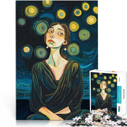 für Erwachsene1000-Teile-Puzzles Mädchen mit Perlenohrringen Aus Karton,ab 14 Jahren pädagogische Herausforderung Schenkung von Kunstwerken。Größe:38x52cm/14.9x20.4Zoll für Erwachsene1000-Teile-Puzzles Mädchen mit Perlenohrringen Aus Karton,ab 14 Jahren pädagogische Herausforderung Schenkung von Kunstwerken。Größe:38x52cm/14.9x20.4Zoll von LKSDCBOT