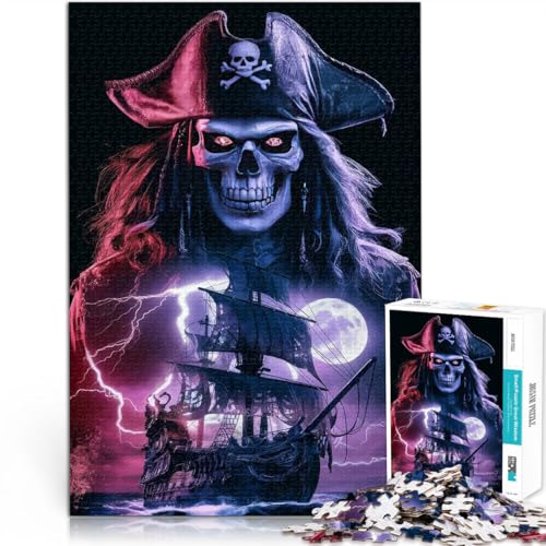 für Erwachsene1000-Teile-Puzzles Piratenwut Aus Holz,ab 14 Jahren Lernspiel Spiele Spielzeug Geschenk。Größe:50x75cm/19.6x29.5Zoll für Erwachsene1000-Teile-Puzzles Piratenwut Aus Holz,ab 14 Jahren Lernspiel Spiele Spielzeug Geschenk。Größe:50x75cm/19.6x29.5Zoll von LKSDCBOT